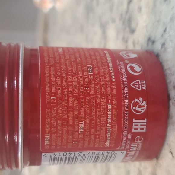 SCHWARZKOPF THRILL FIBER GUM - Picture 4 of 8